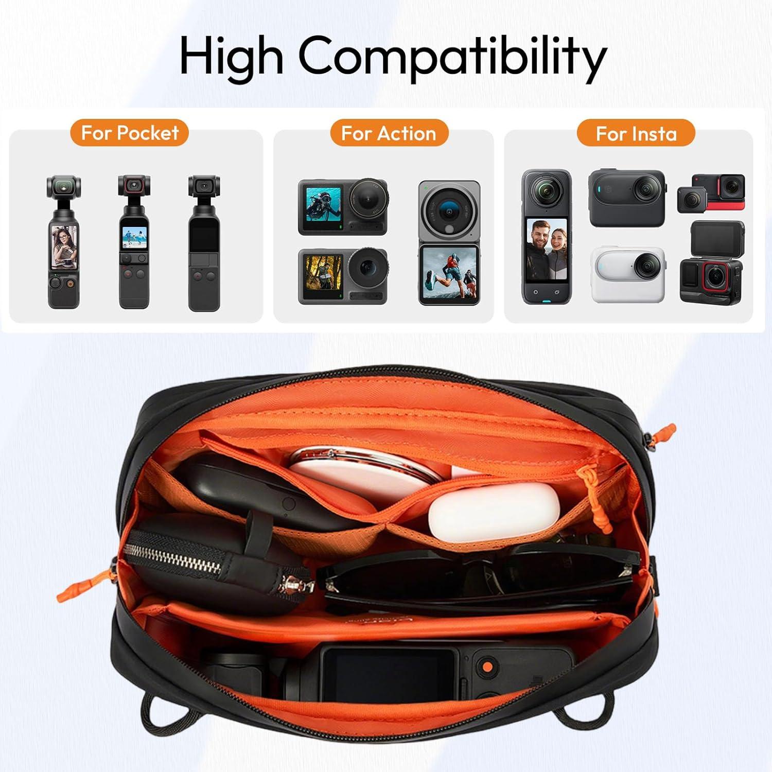 Bolsa de Transporte ULANZI YY08 para DJI Osmo Pocket 3 - Funda Protectora