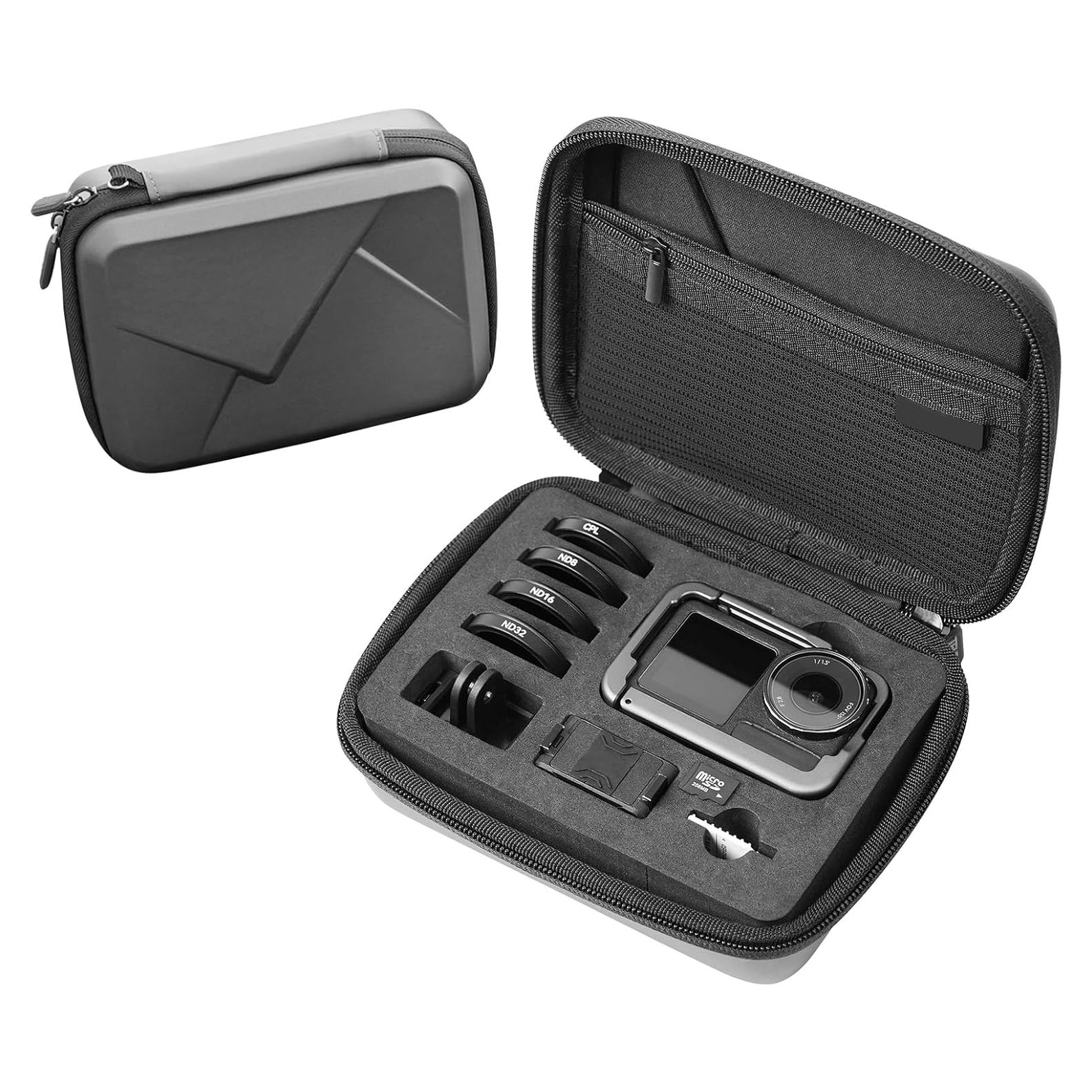 Estuche Duro Impermeable AuyKoo para DJI Osmo Action 3/4/5