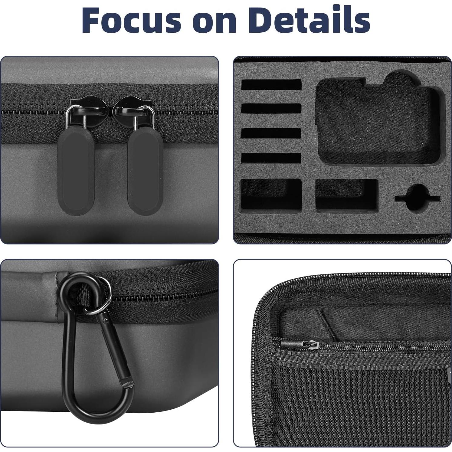 Estuche Duro Impermeable AuyKoo para DJI Osmo Action 3/4/5