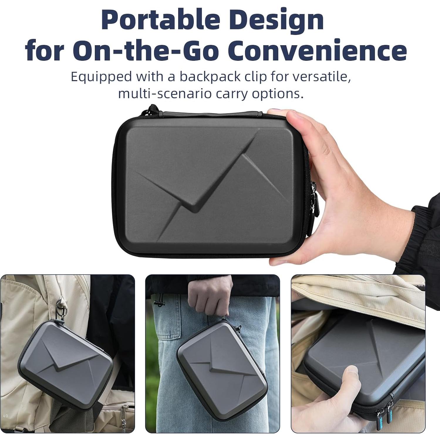 Estuche Duro Impermeable AuyKoo para DJI Osmo Action 3/4/5