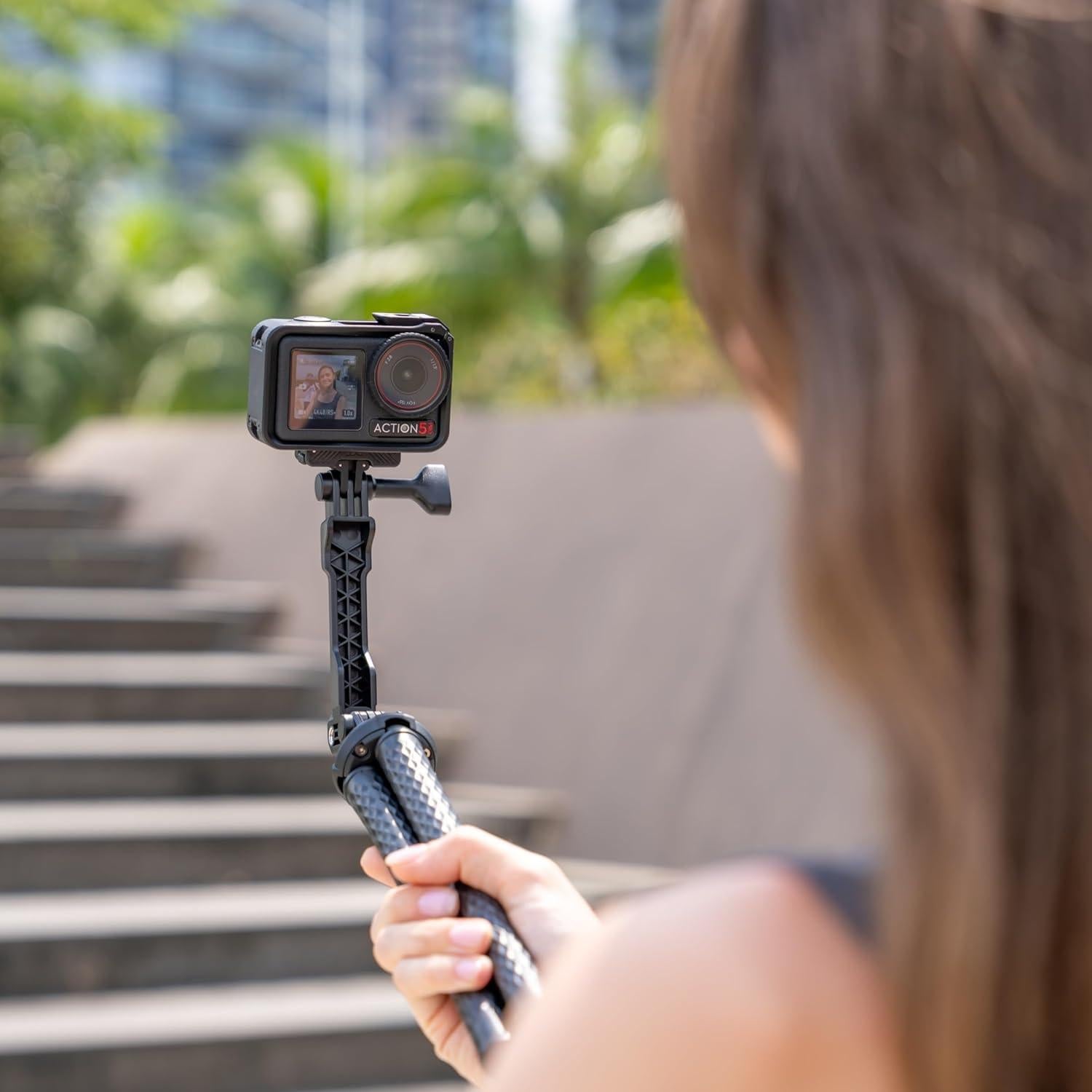 Adaptador de liberación rápida magnético JJC para DJI OSMO Action 5 Pro