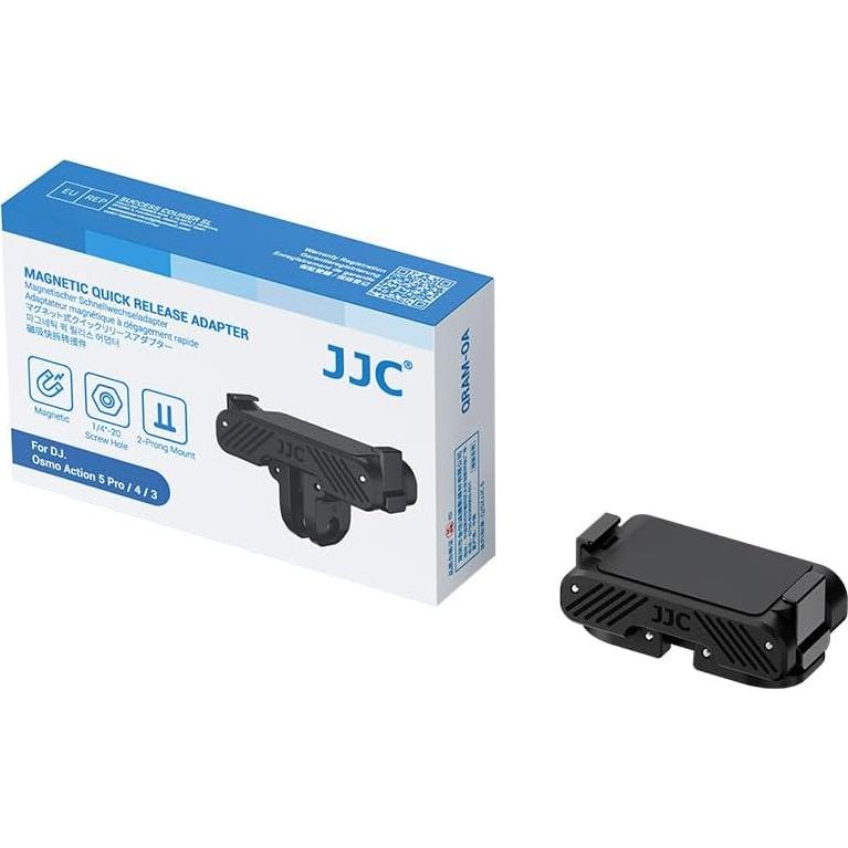 Adaptador de liberación rápida magnético JJC para DJI OSMO Action 5 Pro