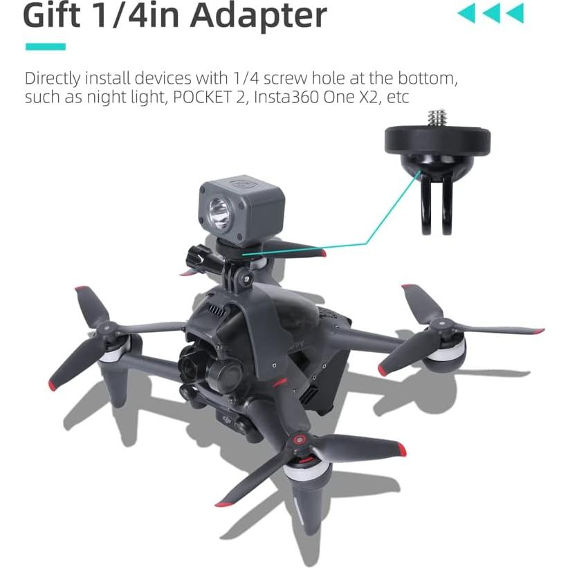 Soporte de Montaje para Cámara de Acción BTG DJI FPV