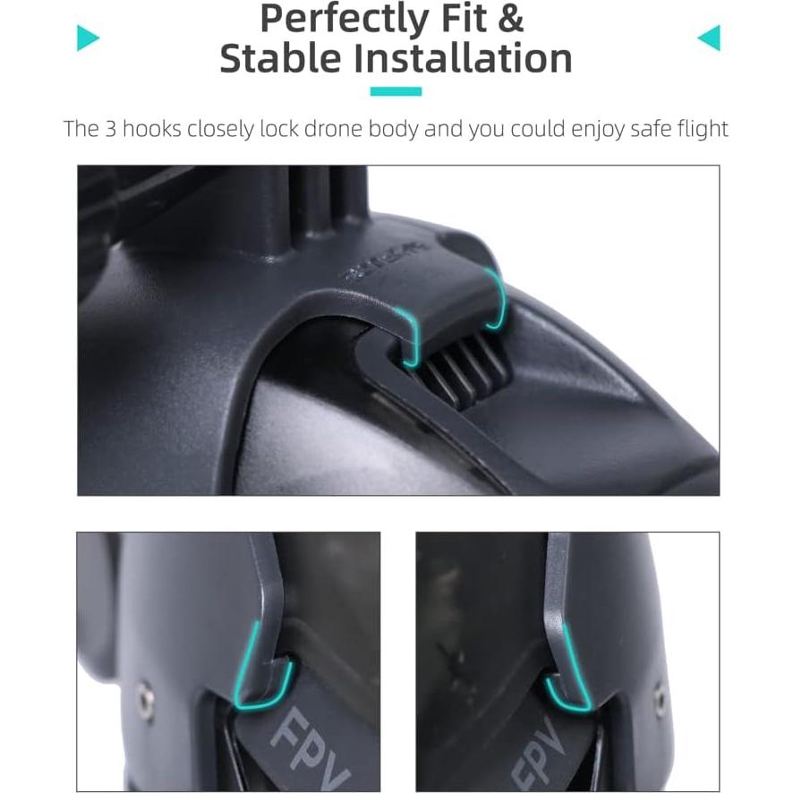 Soporte de Montaje para Cámara de Acción BTG DJI FPV