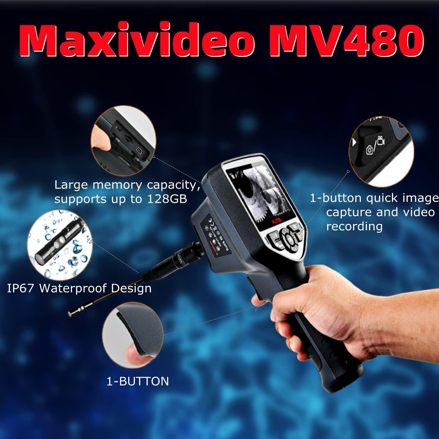 Endoscopio Industrial Autel MaxiVideo MV480 8.5mm 7X Zoom