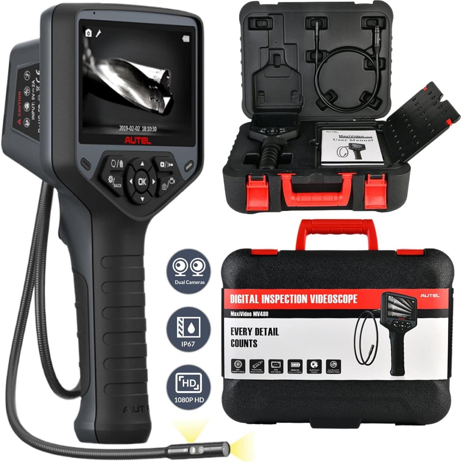 Endoscopio Industrial Autel MaxiVideo MV480 8.5mm 7X Zoom