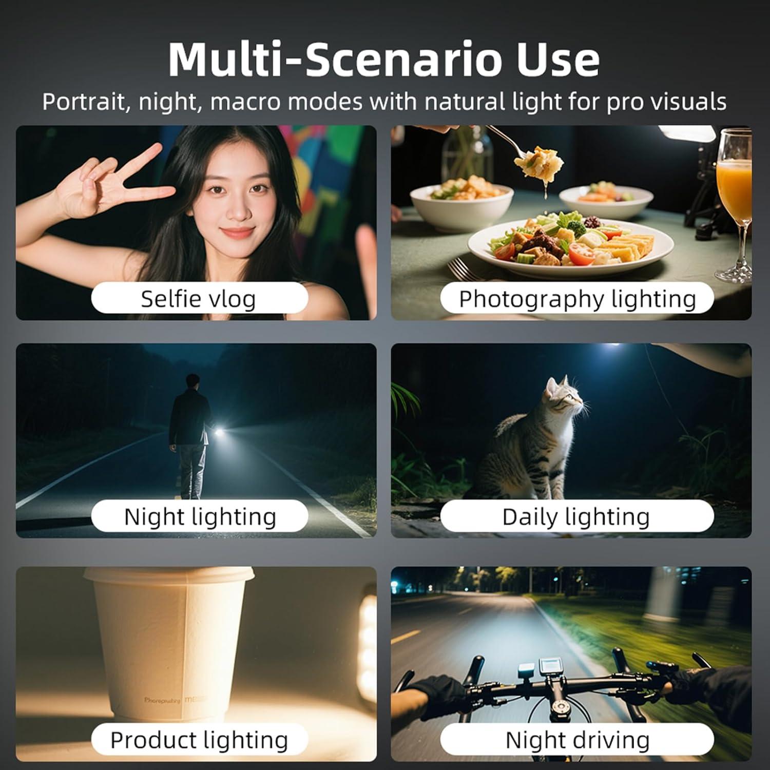 Luz LED Mini Magnética ProChosen para DJI Osmo Pocket 3, 2W