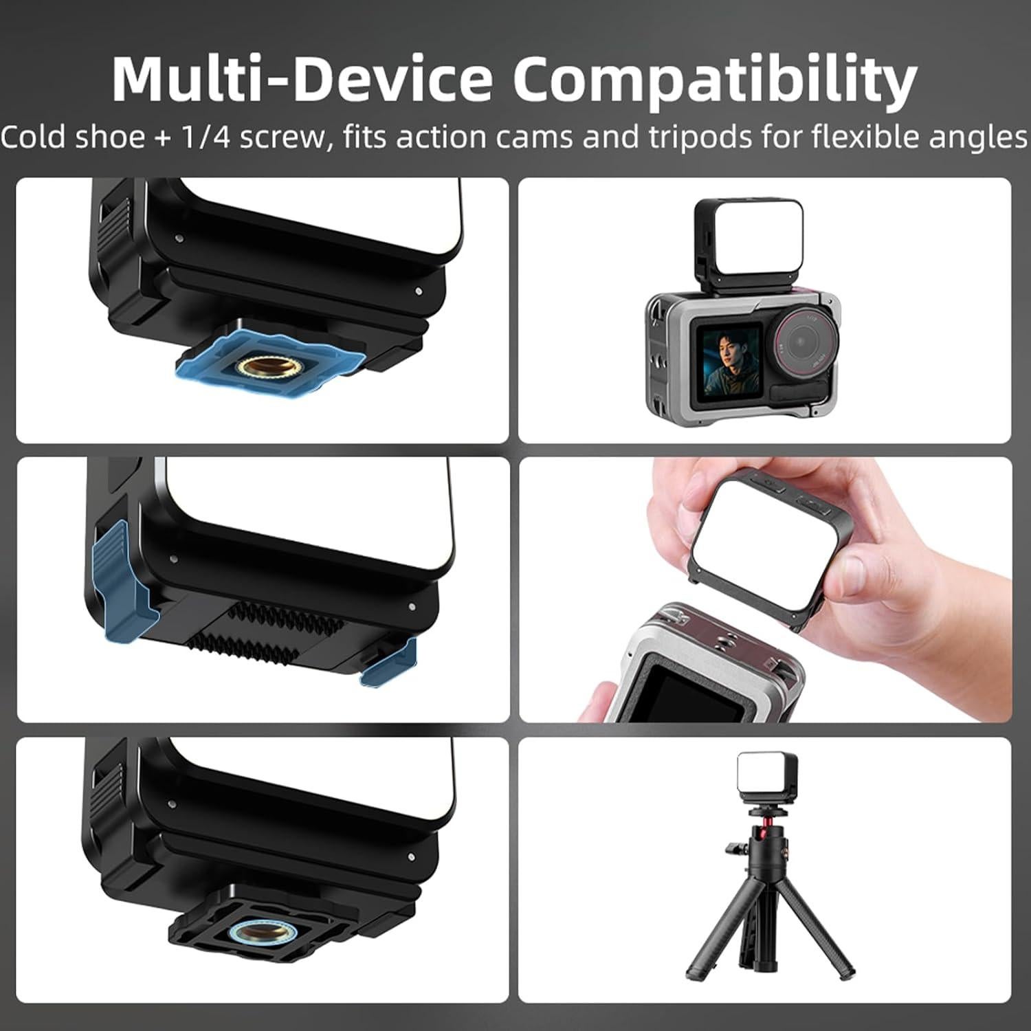 Luz LED Mini Magnética ProChosen para DJI Osmo Pocket 3, 2W