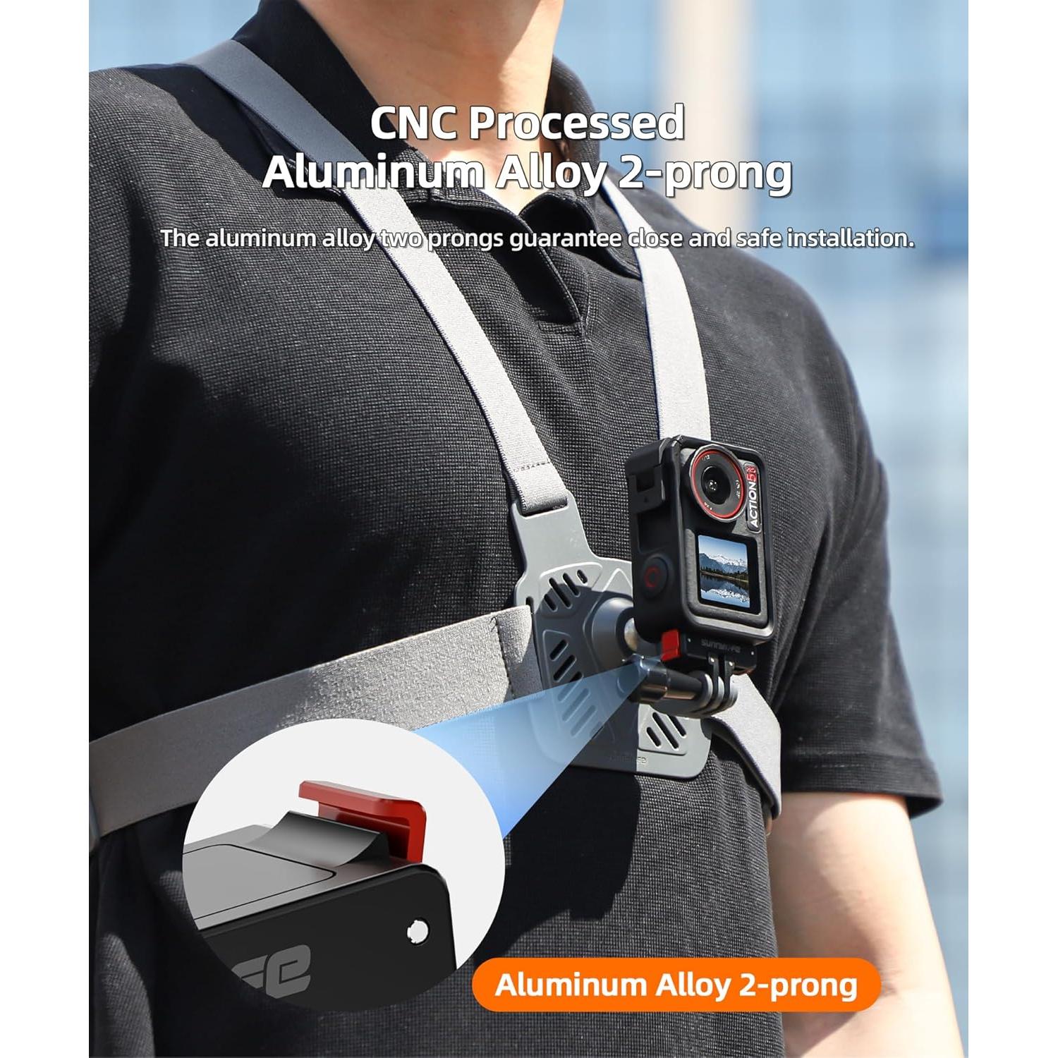 Adaptador de Montaje Magnético BEHORSE para DJI Osmo 360/Action 5 Pro