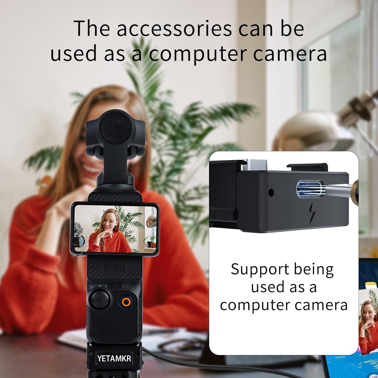 Trípode de Aluminio YETAMKR para DJI Osmo Pocket 3 - Tipo-C