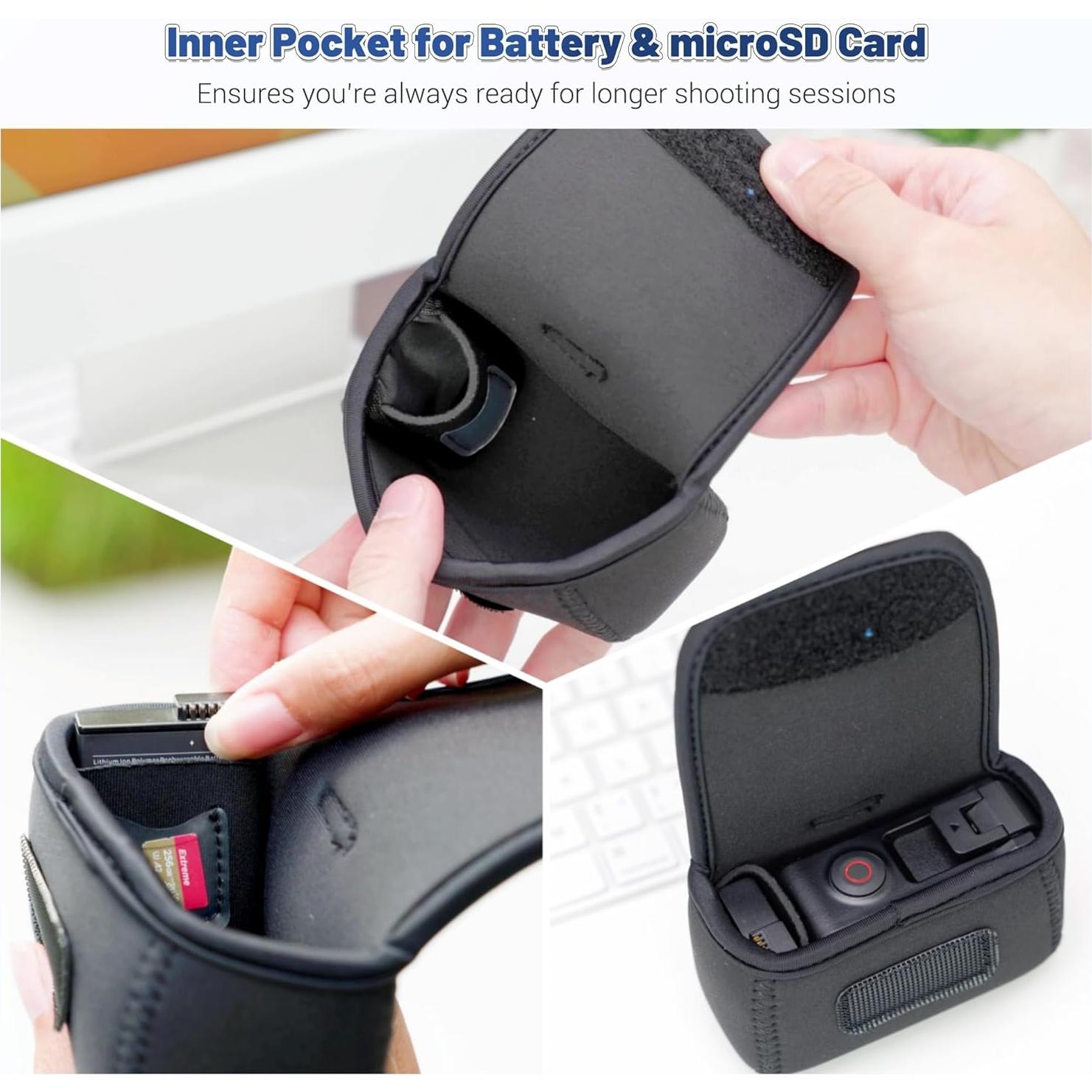 Funda de Transporte JJC para DJI OSMO Action 5 Pro 4 3