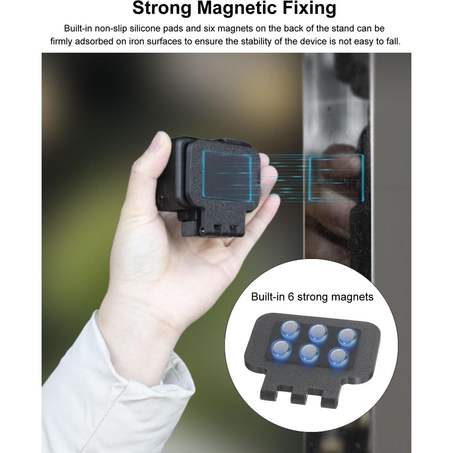 Base Magnética Ajustable para DJI Osmo Action 5 Pro/4/3