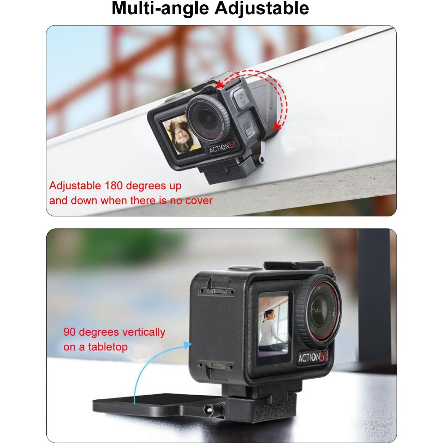 Base Magnética Ajustable para DJI Osmo Action 5 Pro/4/3