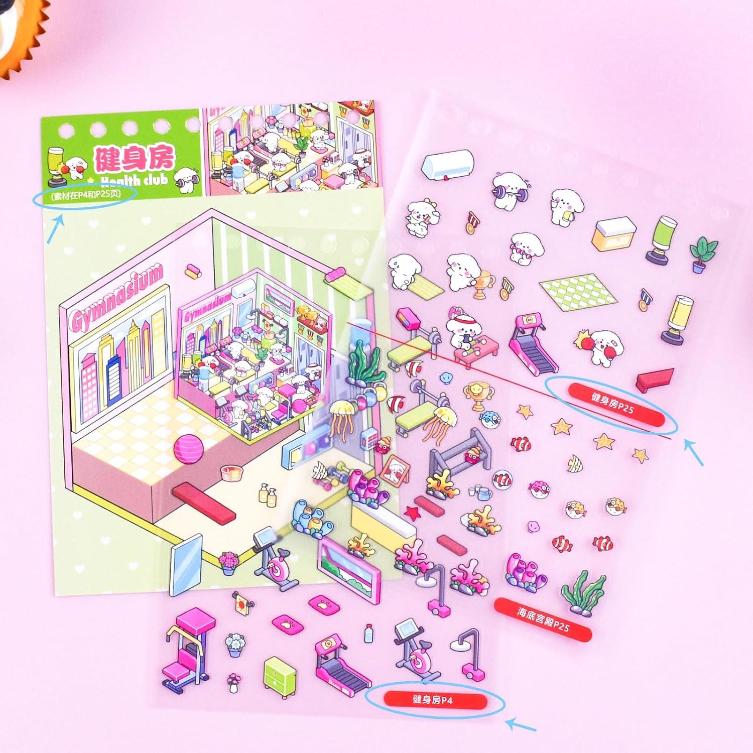 Conjunto de 20 Pegatinas 3D DAPUTOU para Manualidades