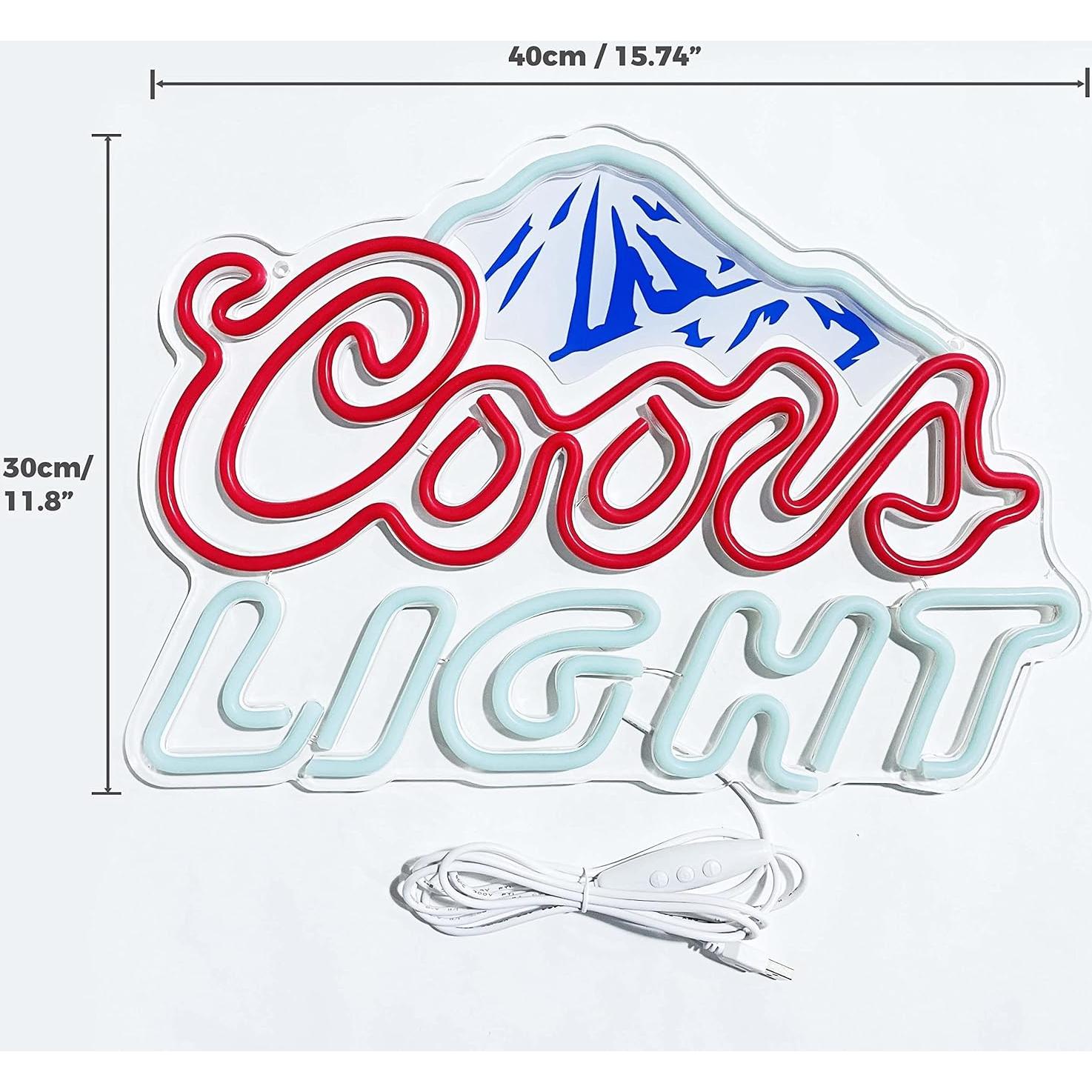 Letrero de Neón LED de Cerveza GGK 39.88x29.97 cm