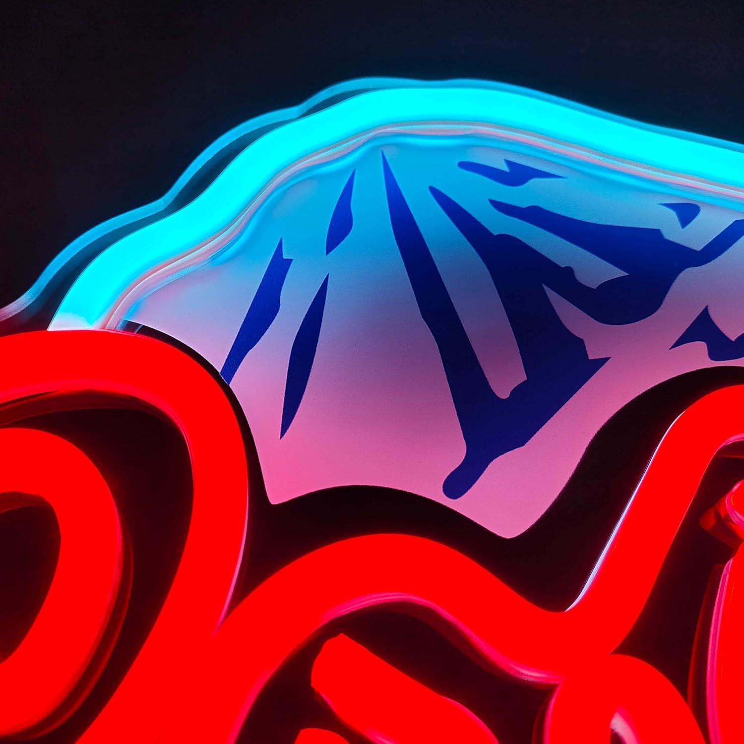 Letrero de Neón LED de Cerveza GGK 39.88x29.97 cm