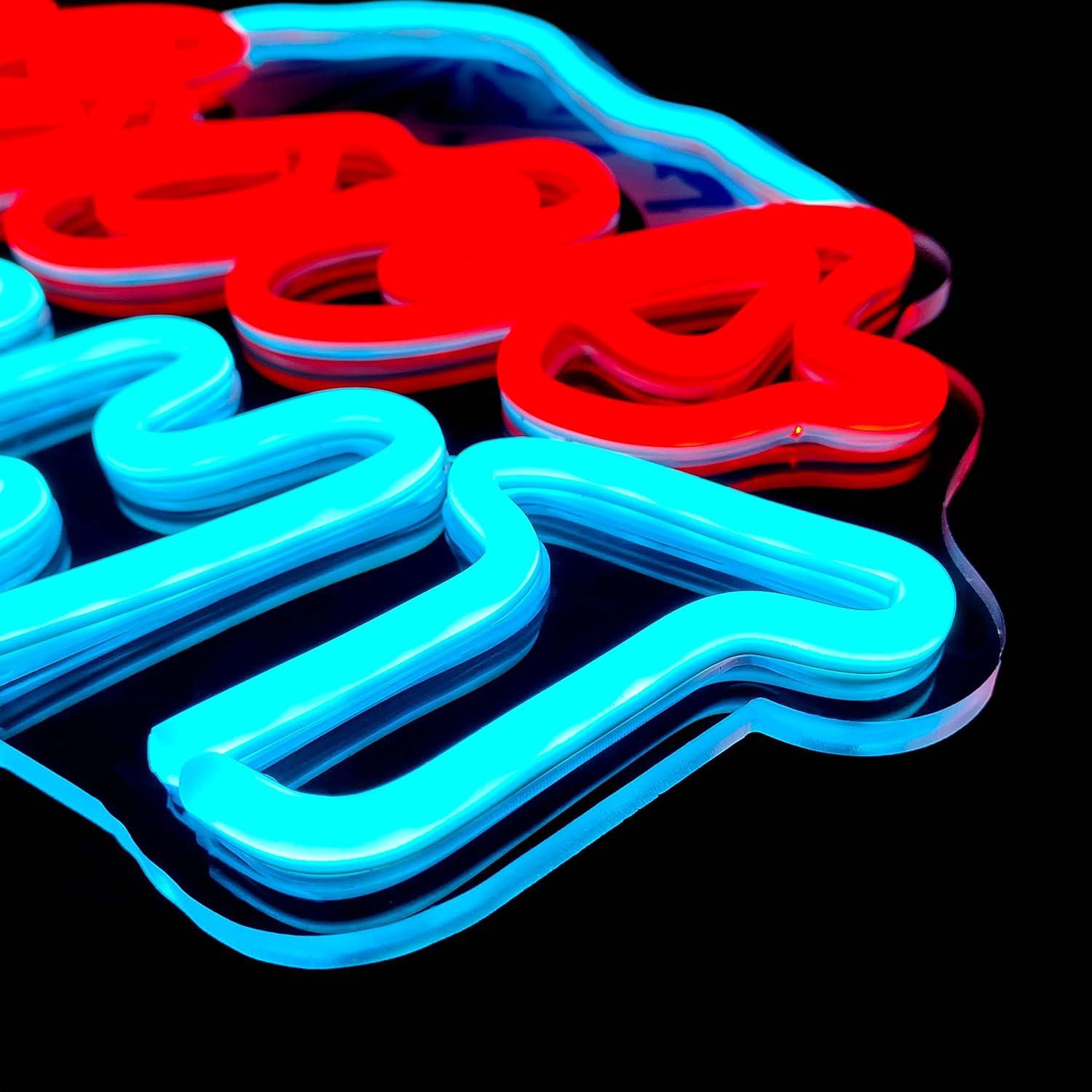 Letrero de Neón LED de Cerveza GGK 39.88x29.97 cm