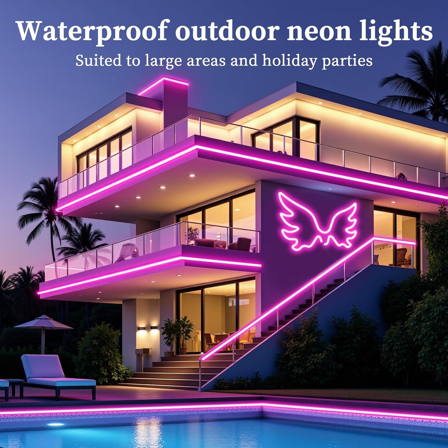 Tira de Luces LED Neón 10m LINK DREAM RGB Control Remoto