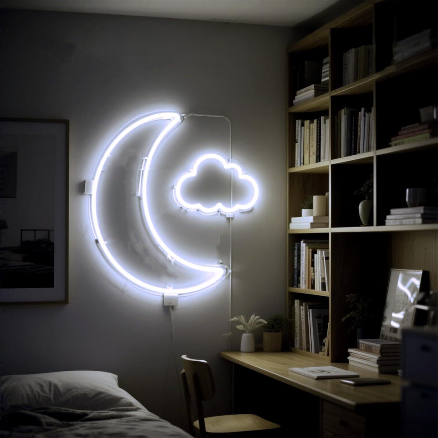 Tira de Luz Neón LED Blanca 1m LFKJ con Control Táctil