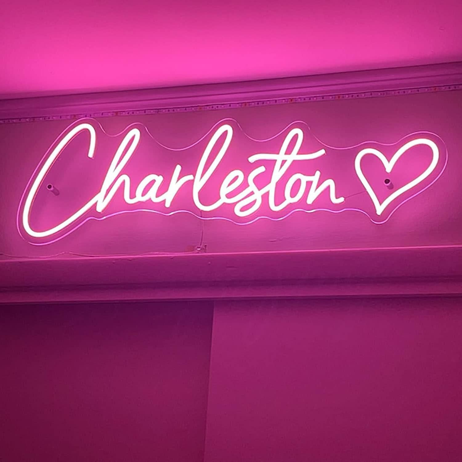 Cartel de Neón Personalizado LED WNAKSEN 45-152 cm