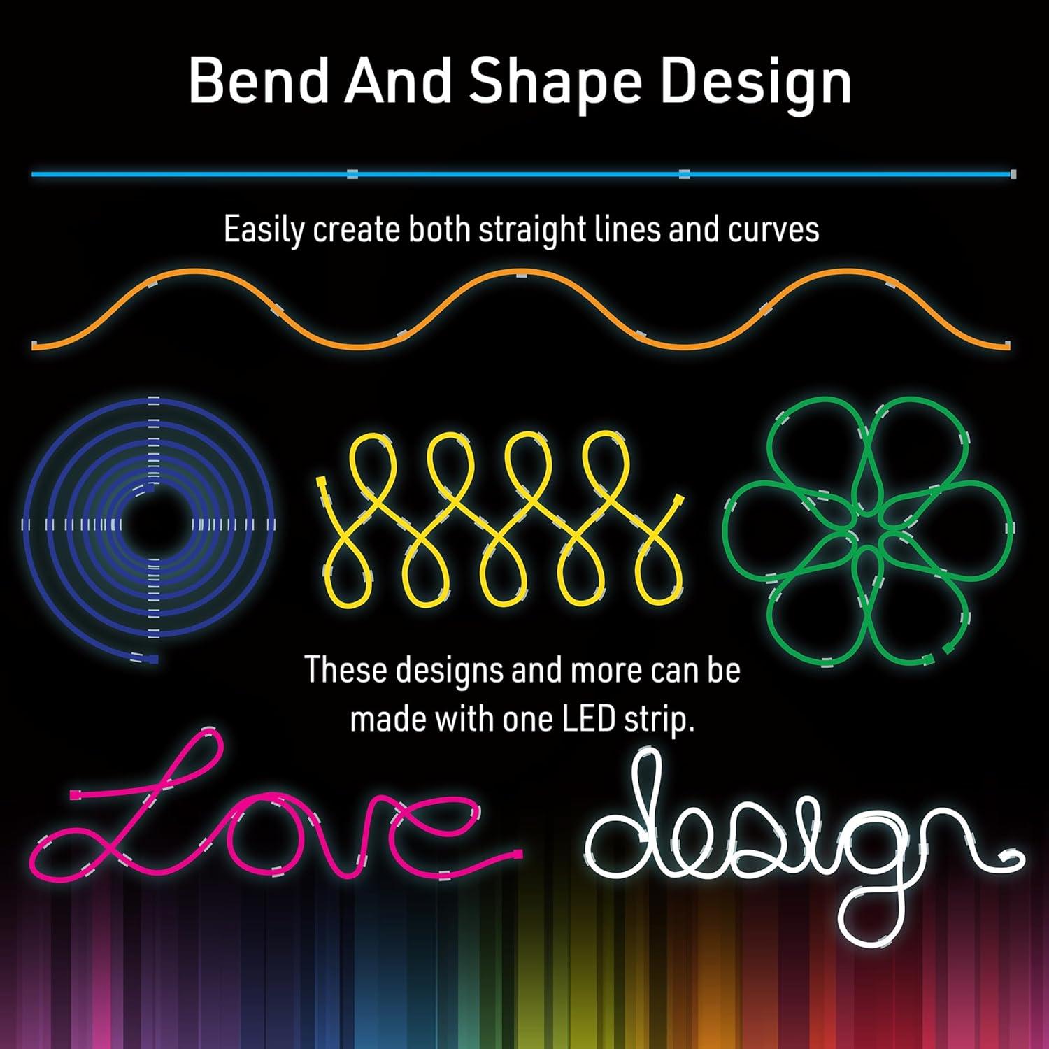 Tira LED Multicolor Flexible 1.98m Xtreme con Control Remoto