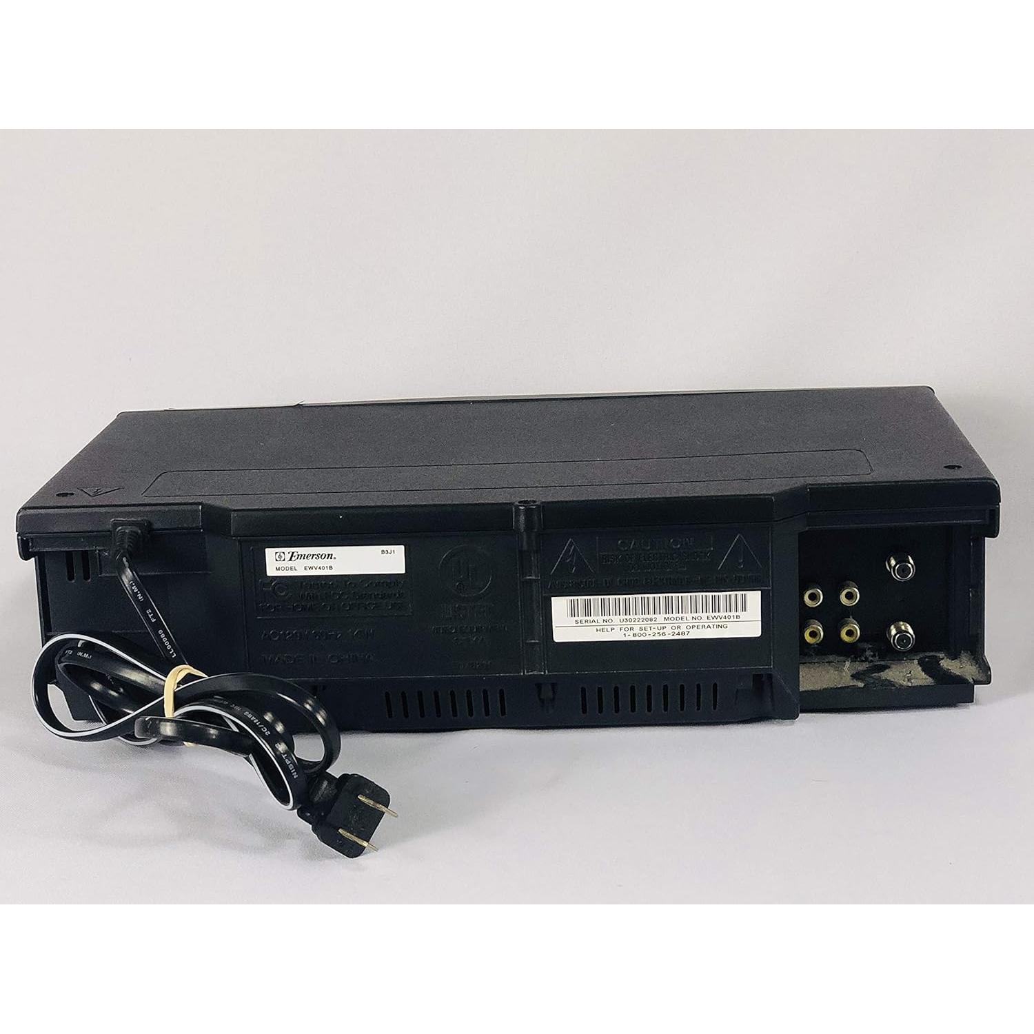 Grabadora de Video Cassette Emerson EWV401B 4 Cabezas