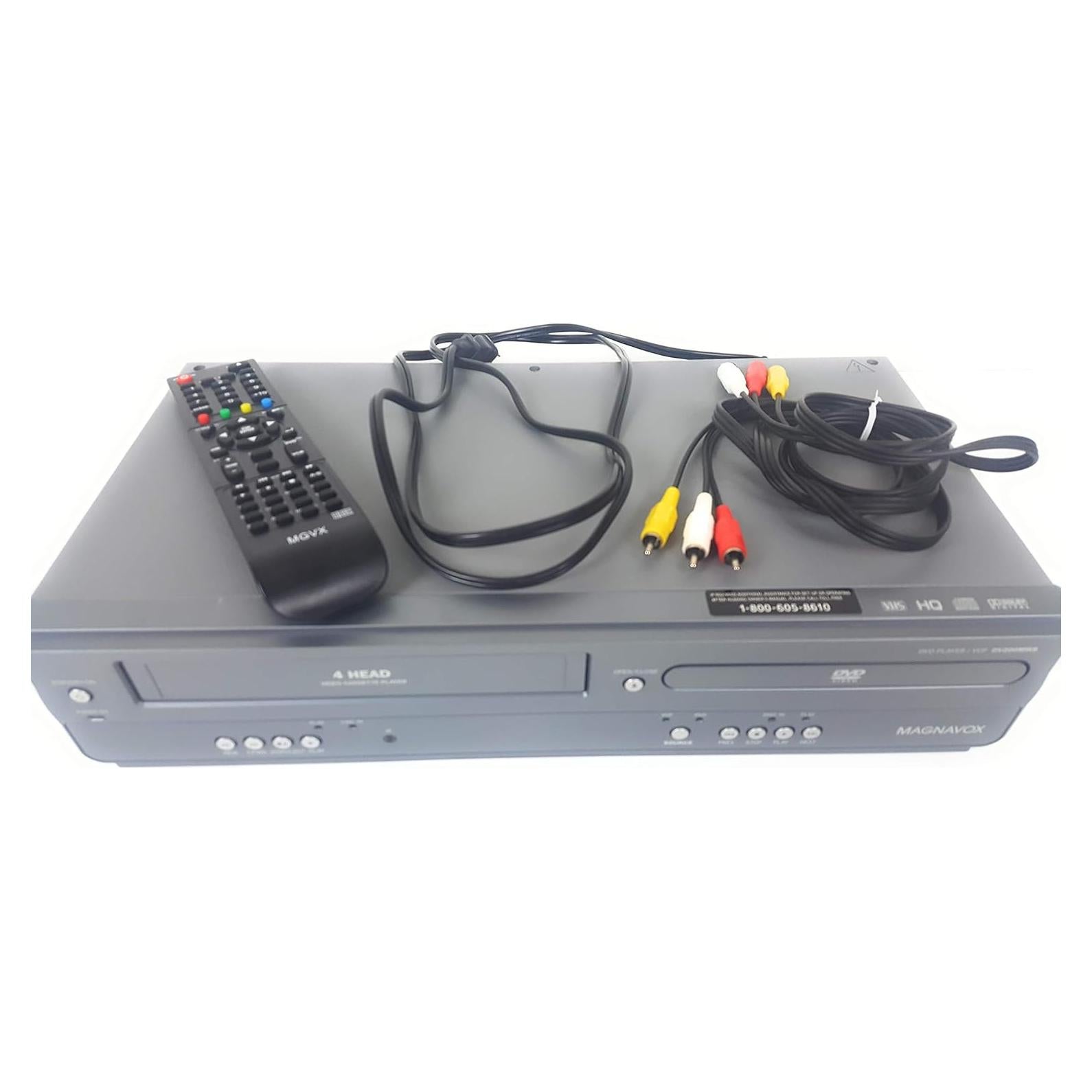 Reproductor Combo DVD/VHS Magnavox DV200 - Salida S-Video