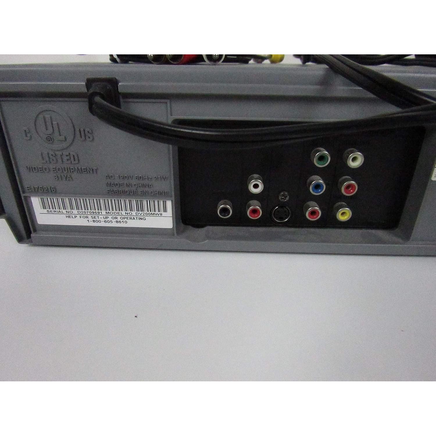 Reproductor Combo DVD/VHS Magnavox DV200 - Salida S-Video