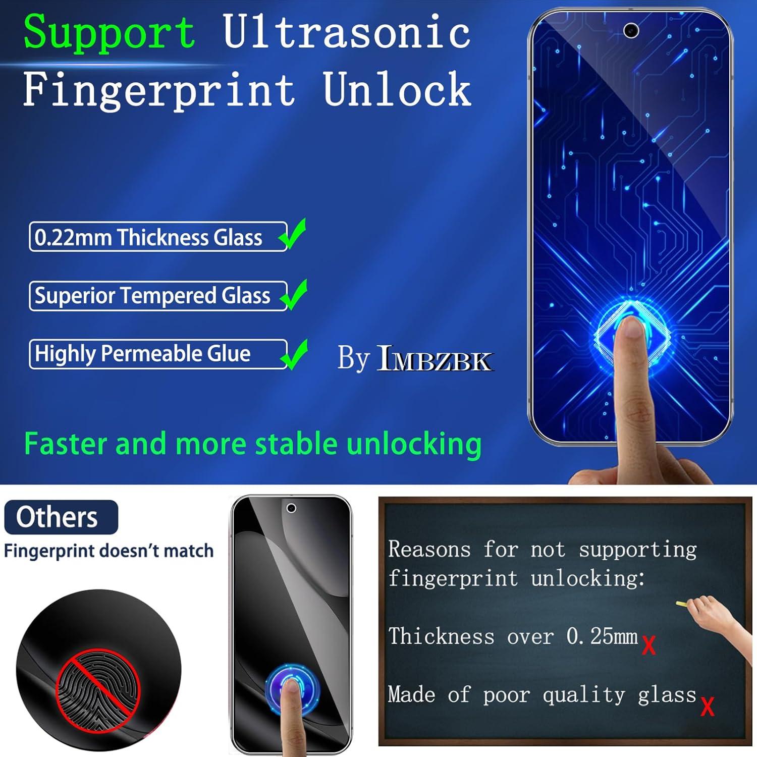 Paquete de 3 Protectores de Pantalla IMBZBK para Google Pixel 10 Pro XL