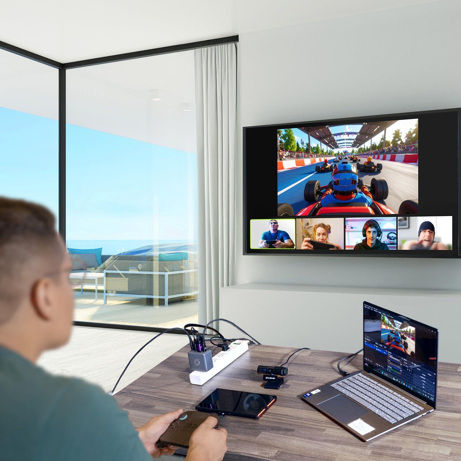 Tarjeta de Captura AVerMedia GC313Pro 1080p60 y Webcam 1080p