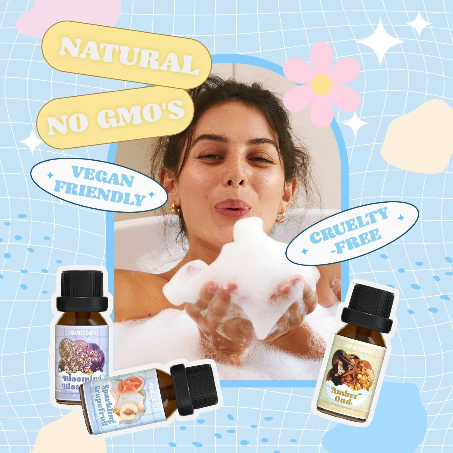 Juego de Aceites Aromáticos ARVIDSSON para Baño 6 Aromas