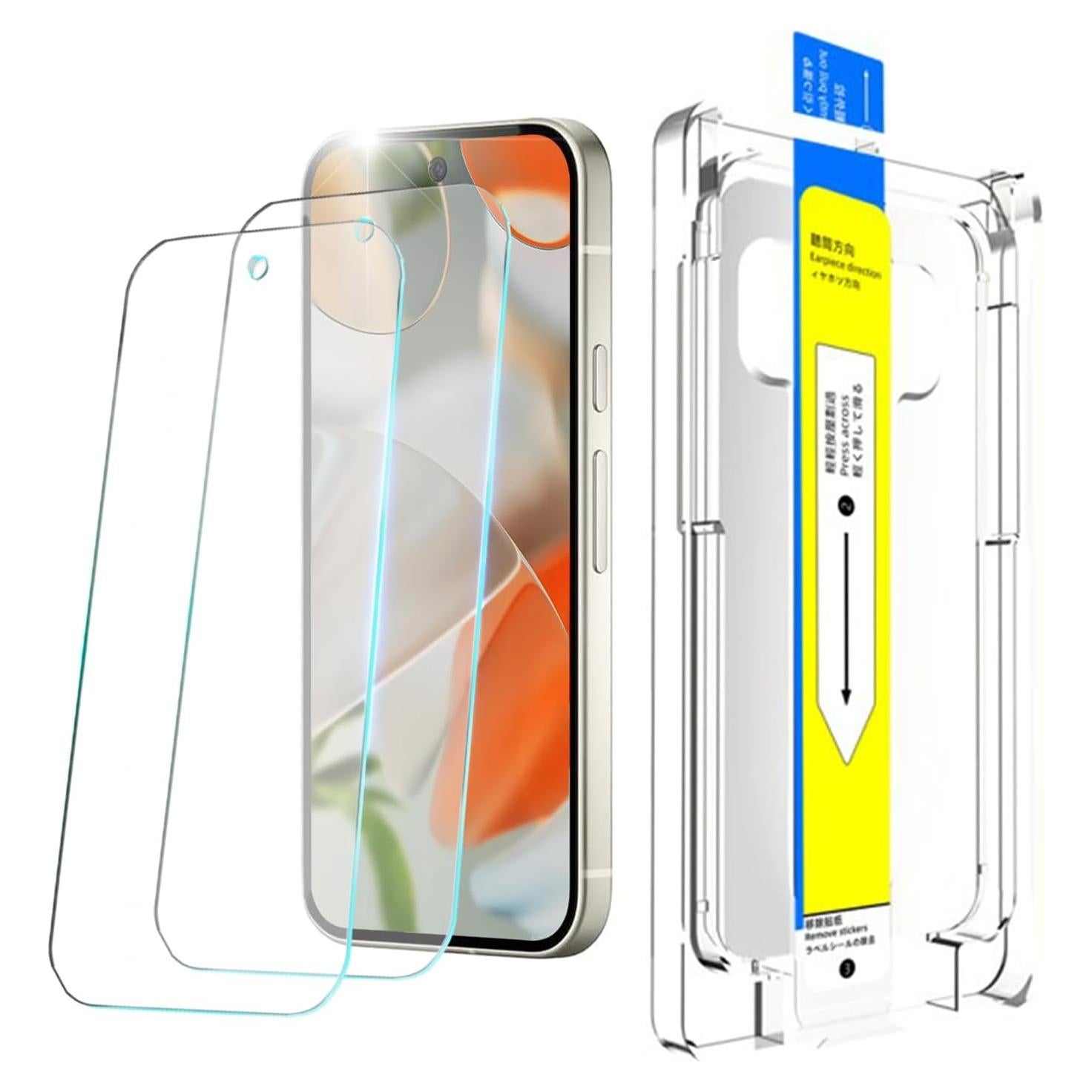 Protector de Pantalla Vidrio Templado 9H para Google Pixel 10/10 Pro/9/9 Pro