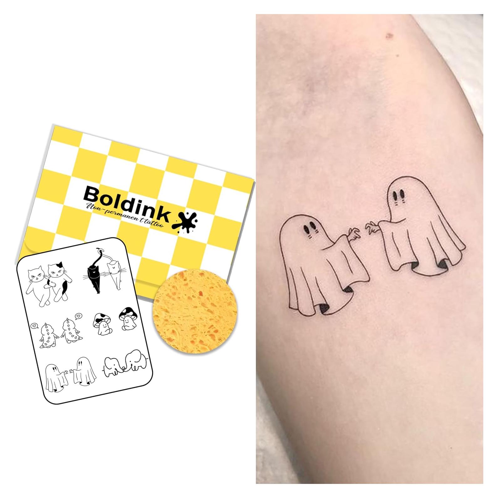 Tatuajes Semipermanentes Boldink - Animales Pequeños y Lindos