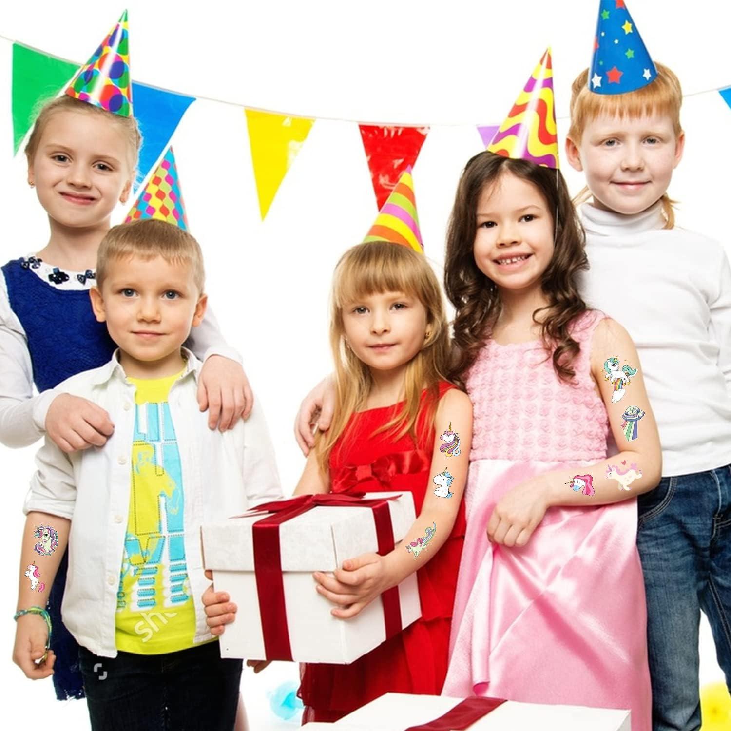 Tatuajes Temporales para Niñas Leesgel - 240+ Diseños Luminosos