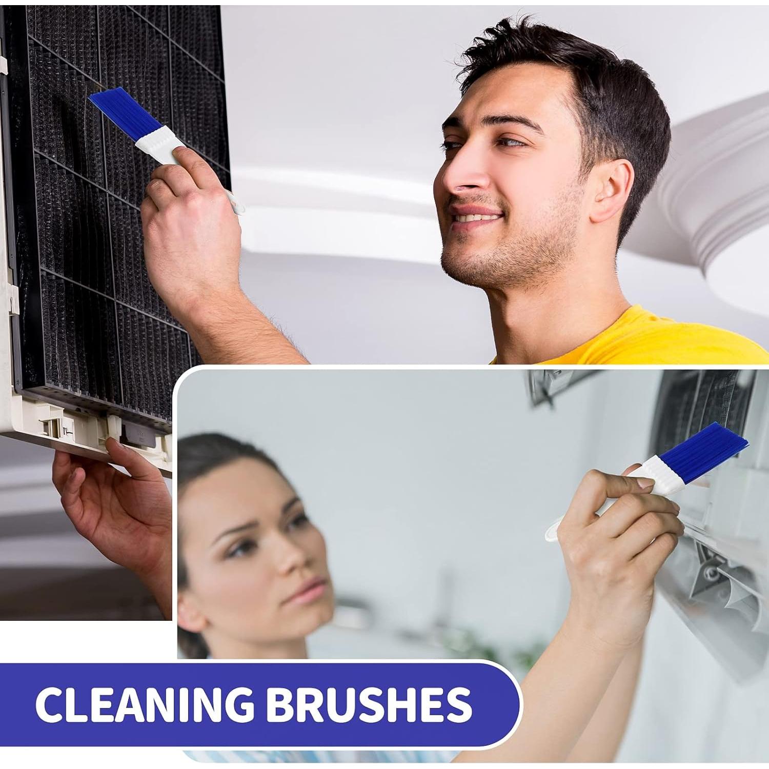 Boao 16 Pcs Cepillos de Limpieza para Aire Acondicionado