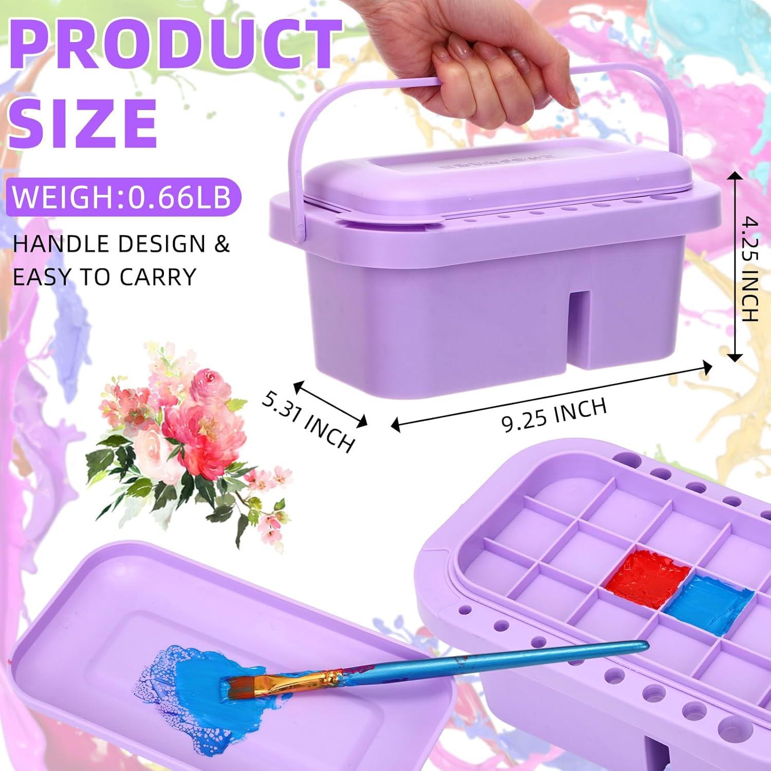 Limpiador de Pinceles 3 en 1 Teenyyou - 4 Recipientes Coloridos