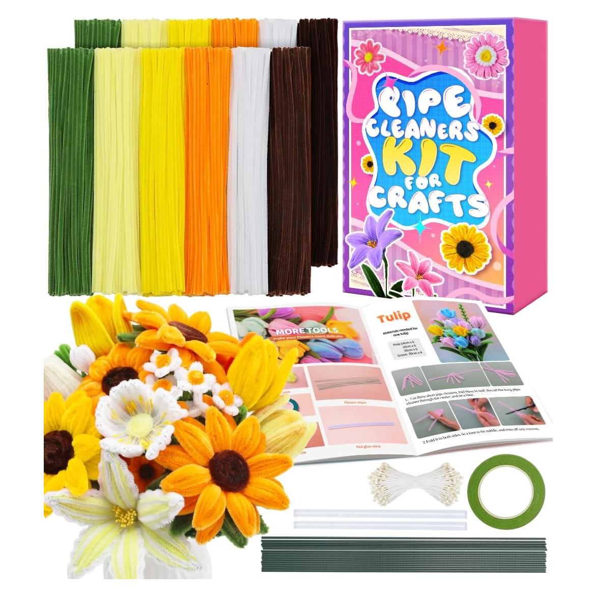 Kit de Manualidades Eppingwin 360 PCS Limpiadores de Tubos