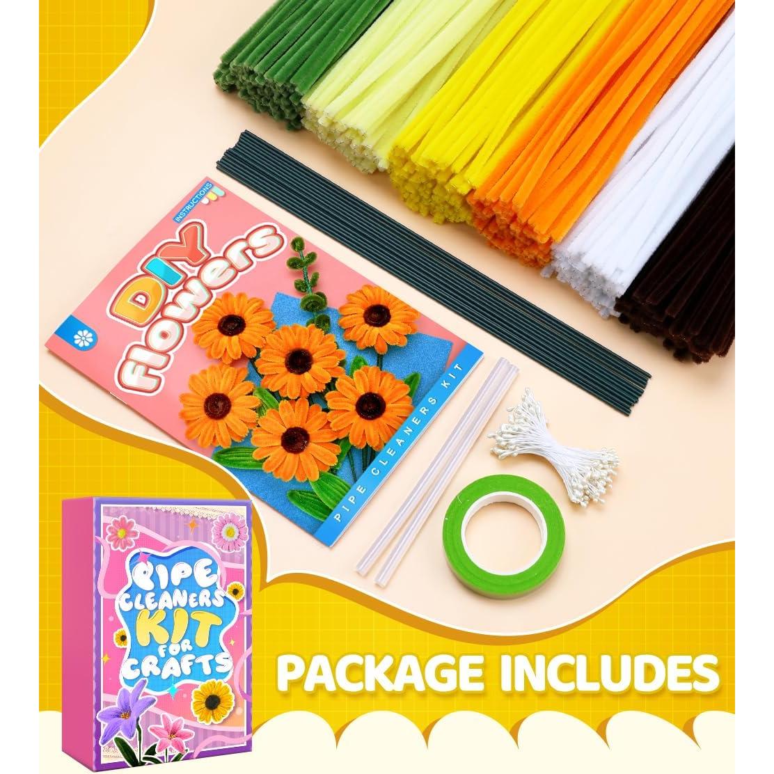 Kit de Manualidades Eppingwin 360 PCS Limpiadores de Tubos