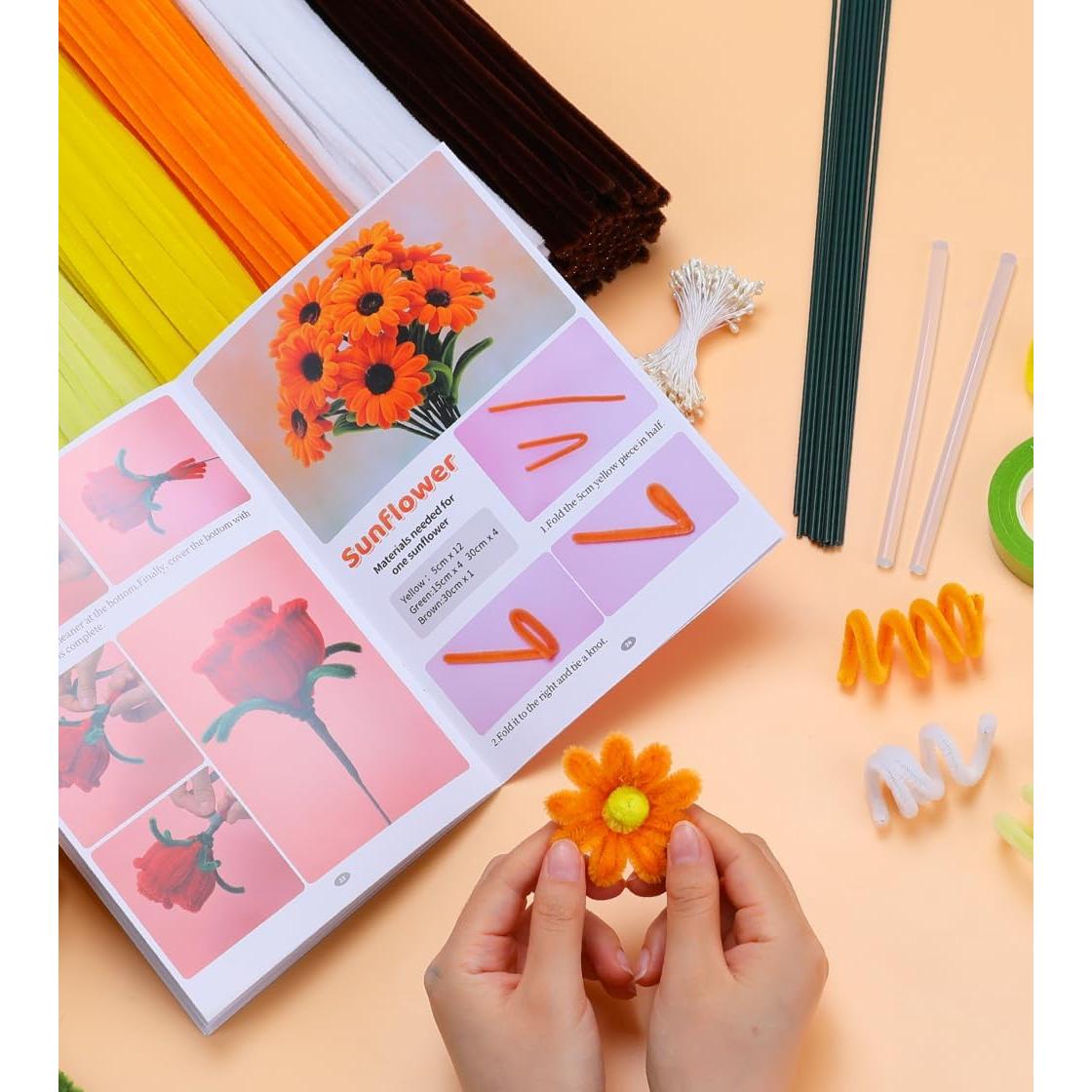 Kit de Manualidades Eppingwin 360 PCS Limpiadores de Tubos