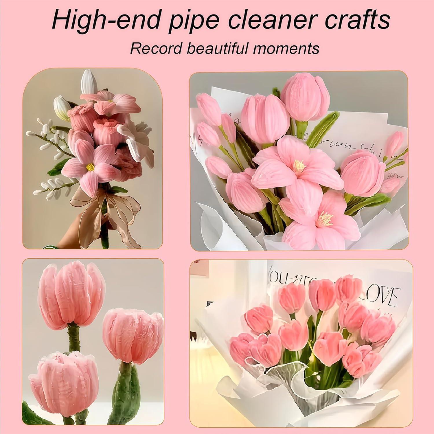 Kit de Manualidades DIY VeehLyfe 400 Limpiadores de Tubos