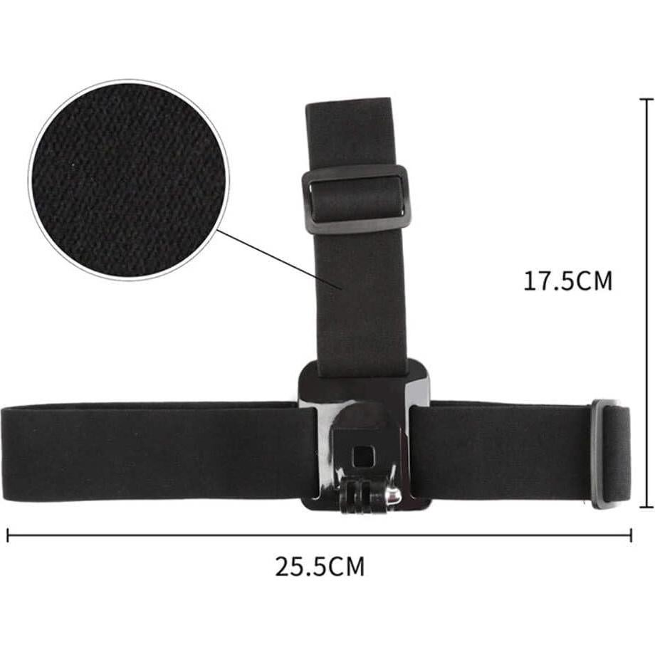 Montura de Cabeza Reflex Camera para GoPro y DJI Osmo - Ajustable