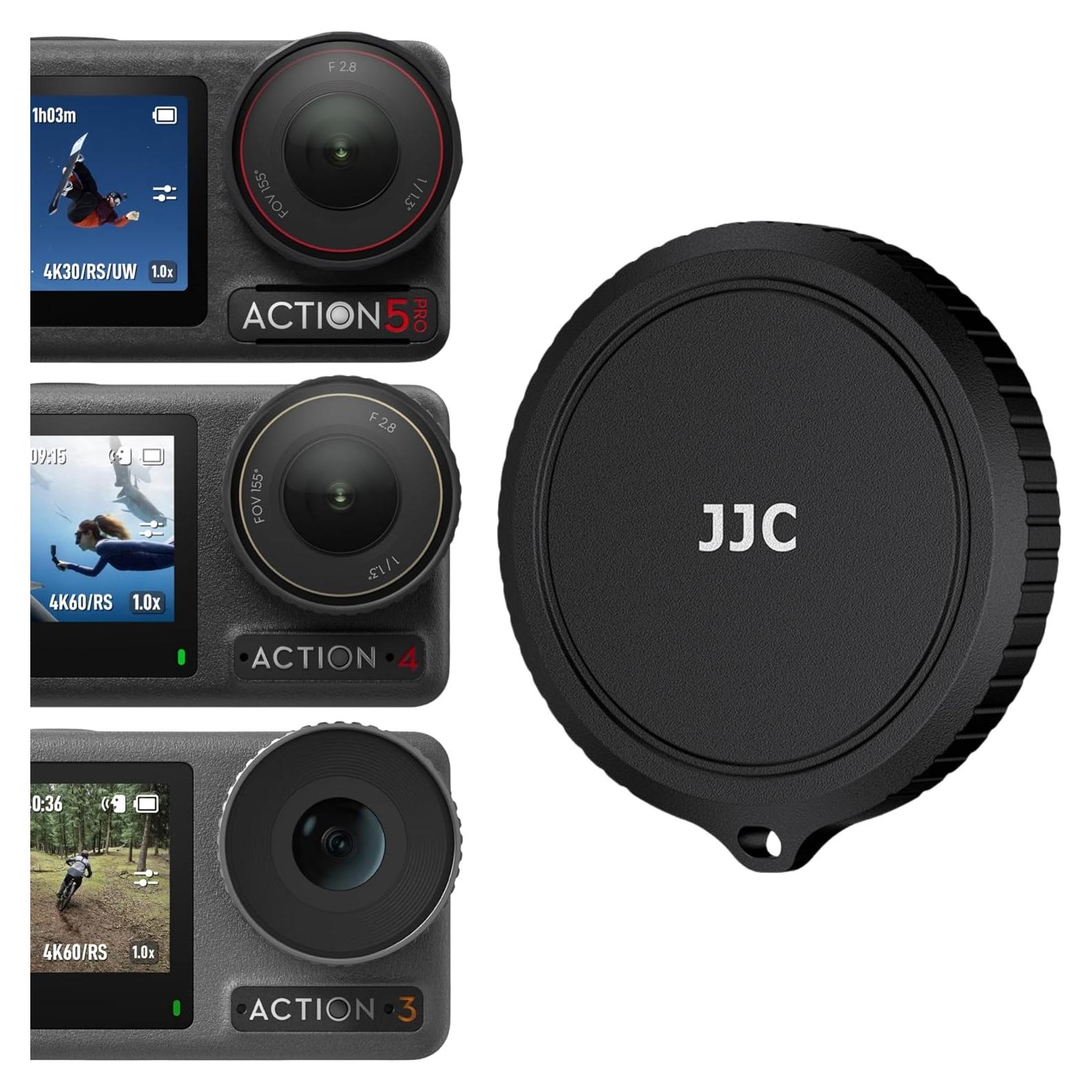 Tapa de Lente de Aluminio JJC LC-DOA5A para DJI Osmo Action 5/4/3
