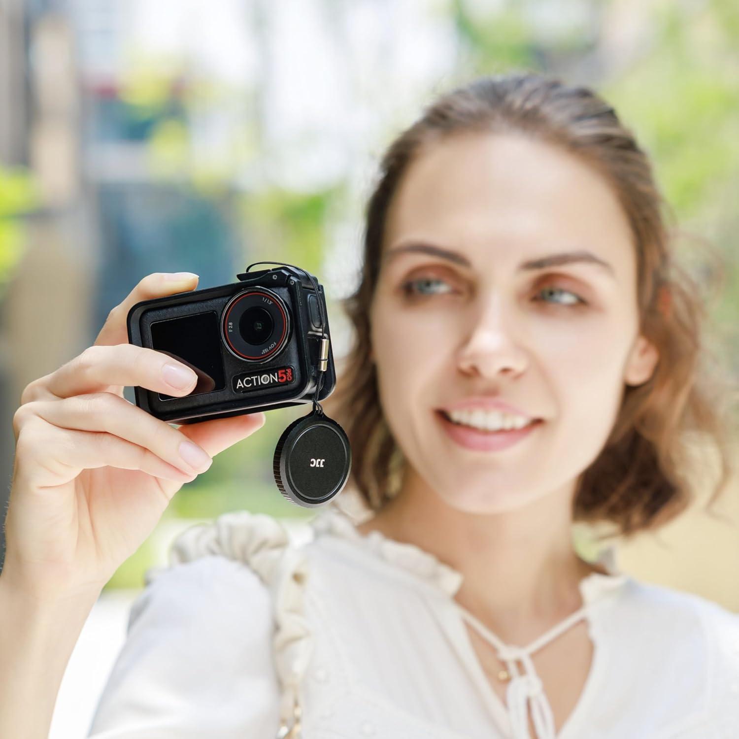 Tapa de Lente de Aluminio JJC LC-DOA5A para DJI Osmo Action 5/4/3