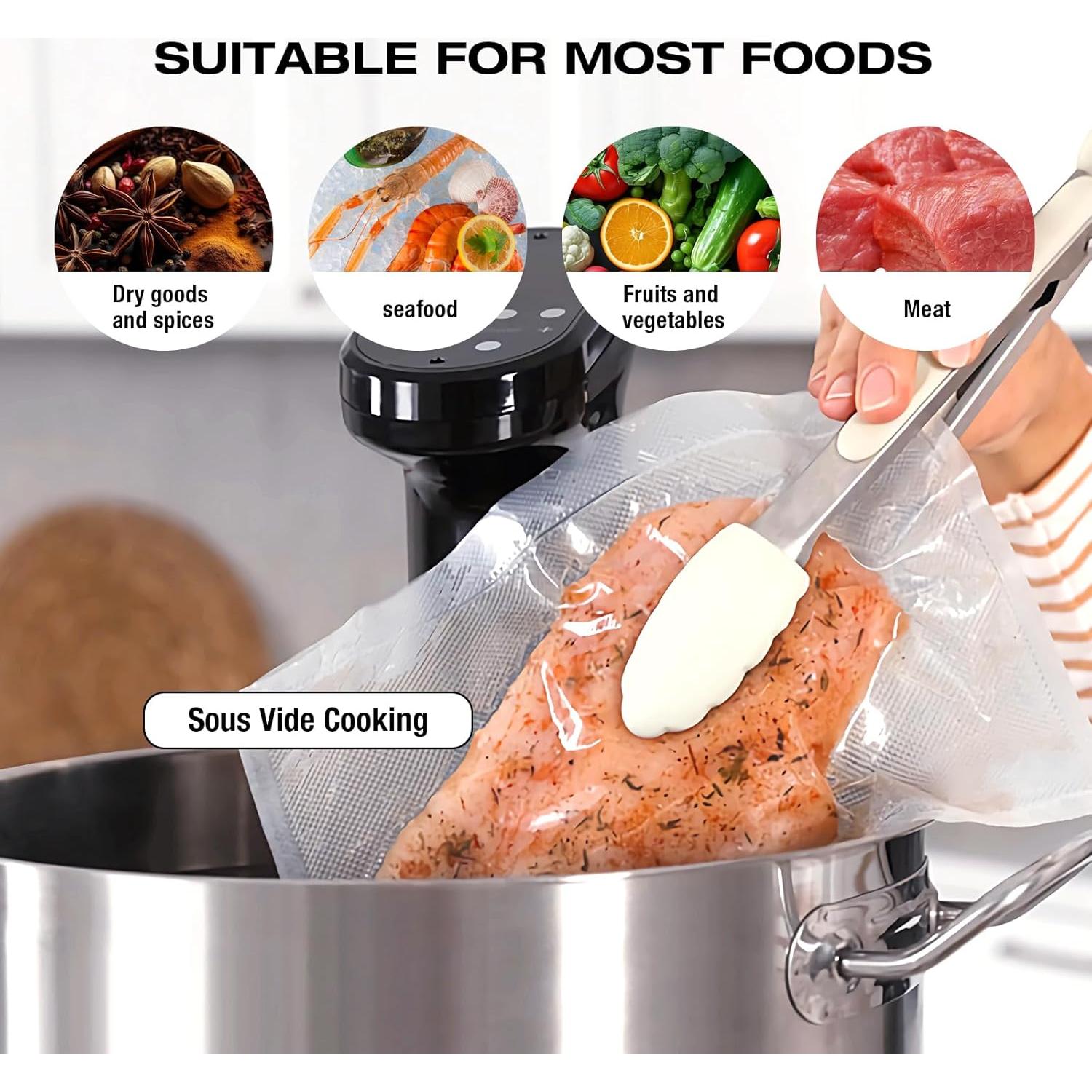 Sellador de Vacío Manual RAIN SPIRIT con 10 Bolsas Reutilizables