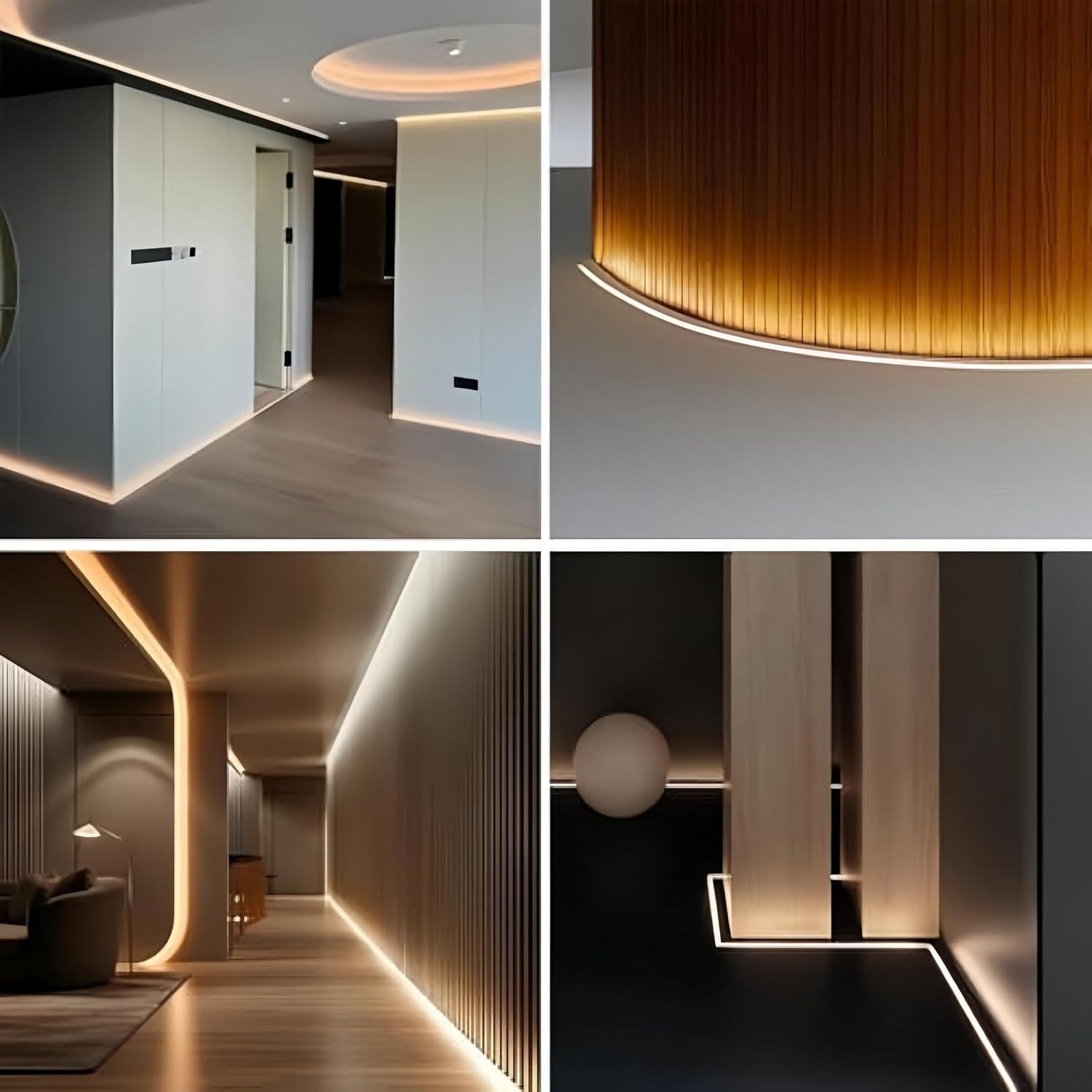 Canal LED de Silicona KSDLMPA 5M IP67 para Tiras de 10mm