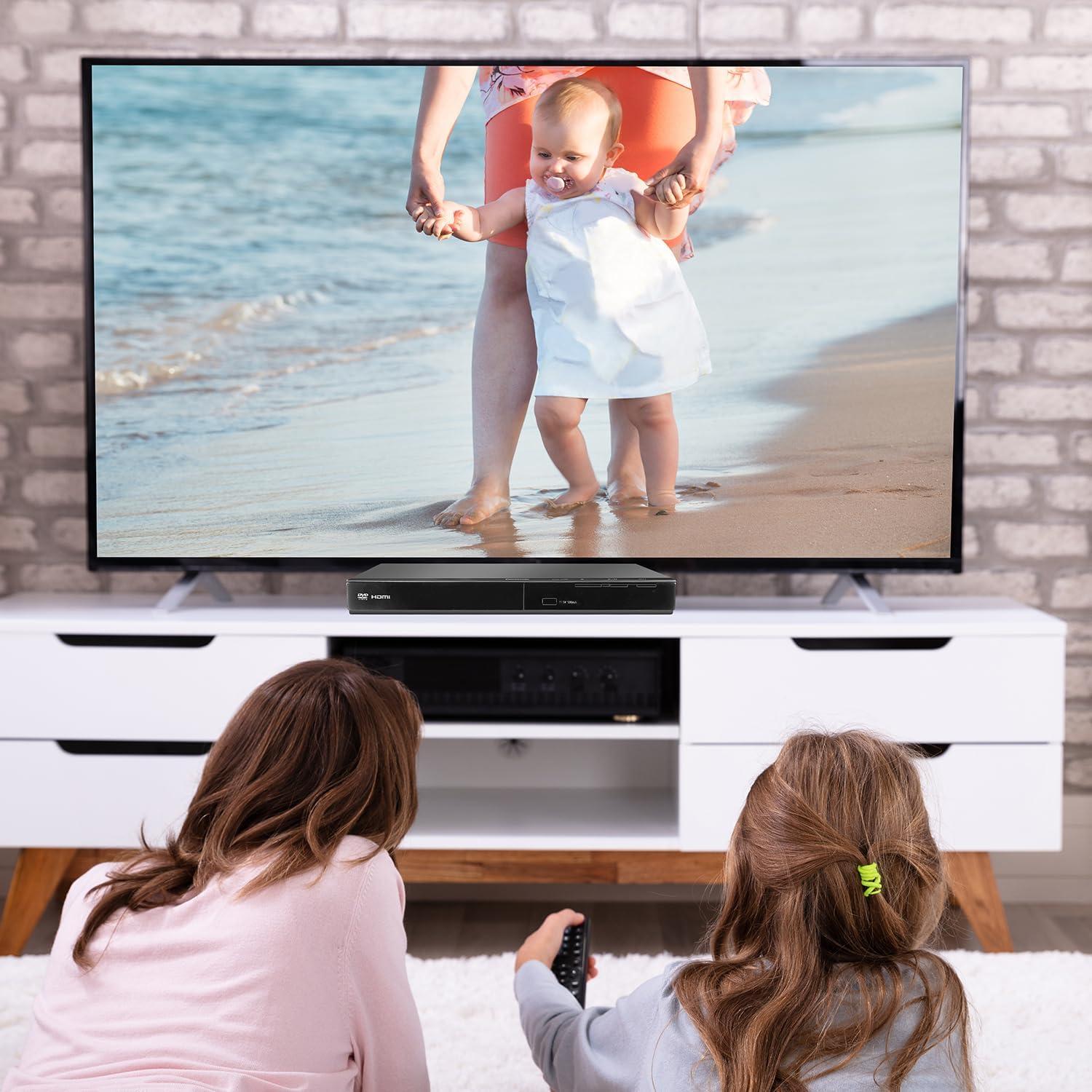 Reproductor de DVD Panasonic DVD-S700 + Control Remoto + Cable HDMI 4K + USB 64GB