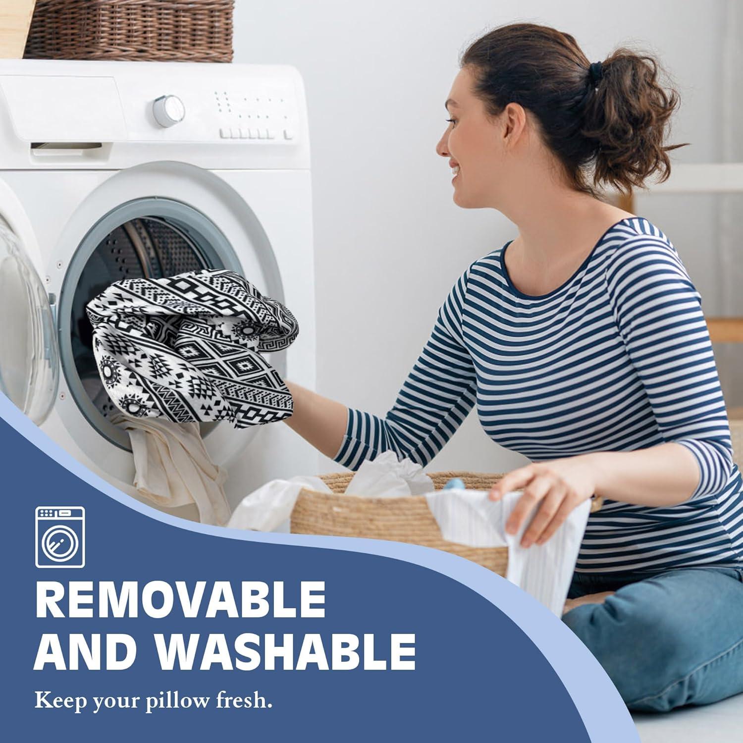 Almohada de Rollo Ergonómica wxmbdzq para Cuello y Espalda