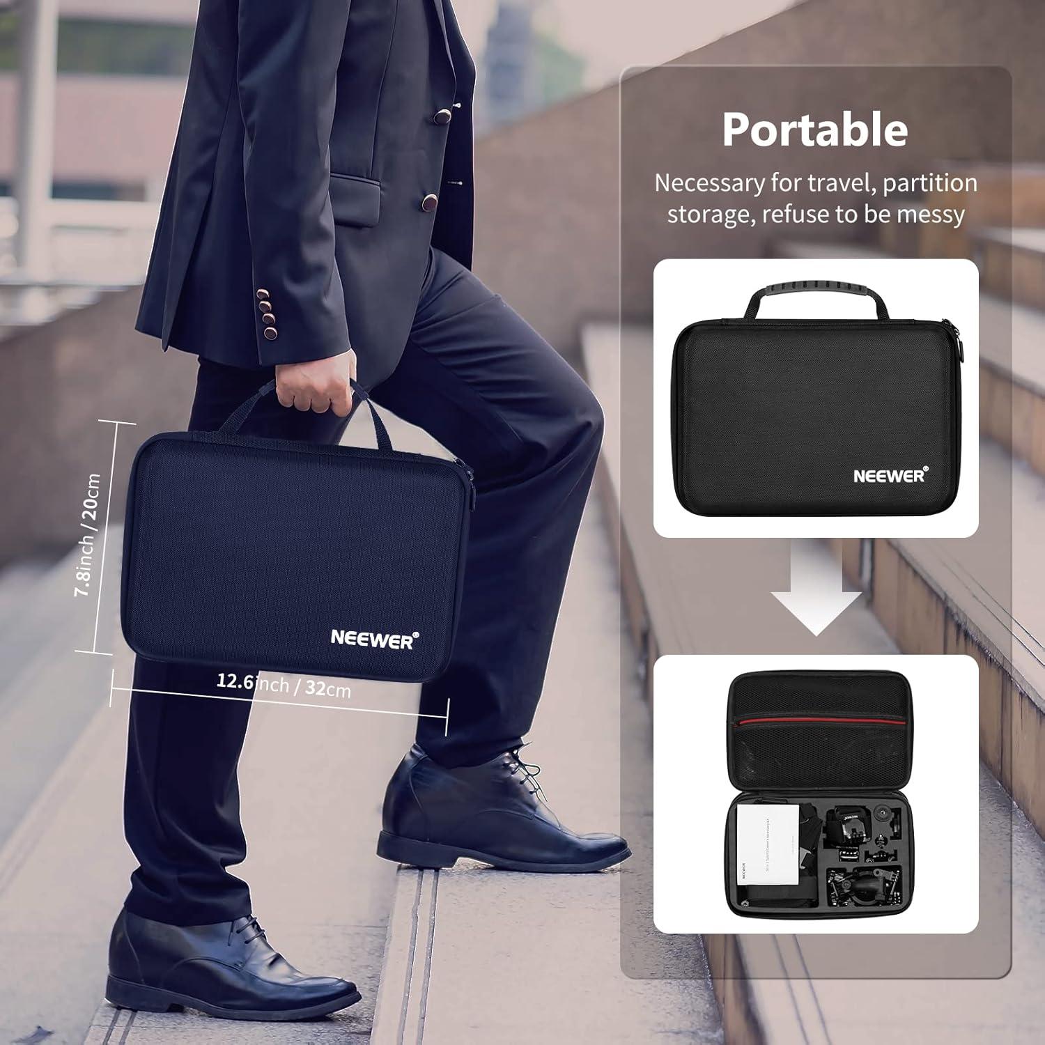 Kit de Accesorios 50 en 1 NEEWER para Cámara de Acción y Soporte