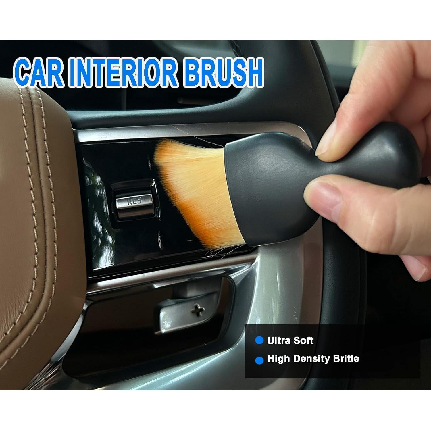 Kit de Cepillos para Detallar Automóviles Wontolf 8 Piezas