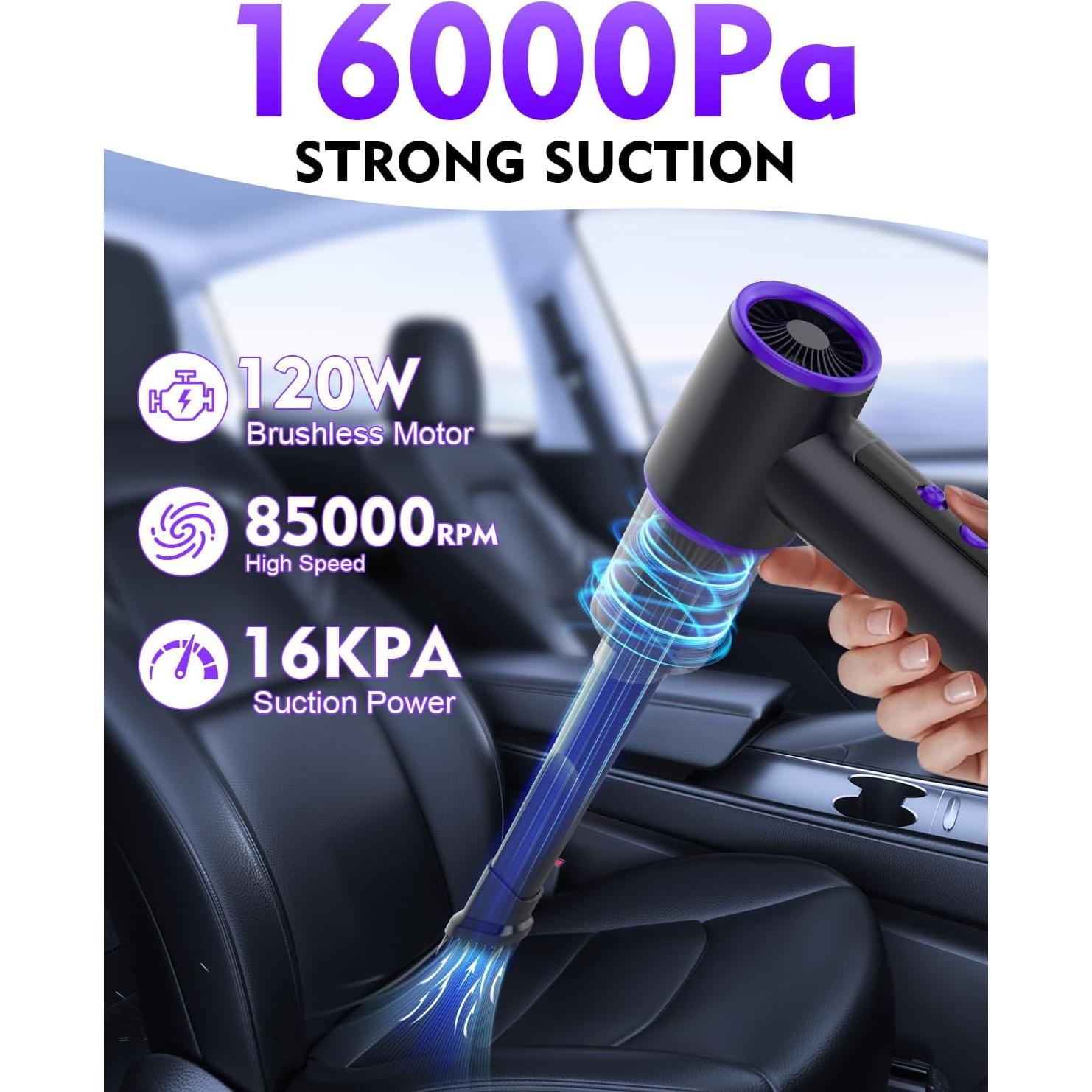 Aspiradora de Mano Inalámbrica Hayousui SOKVC10 16000PA